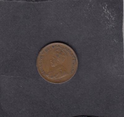 Beschrijving: 1 Cent GEORGIUS V